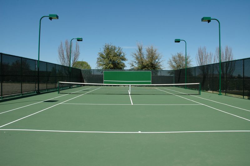 Tennis Court Fence Repair